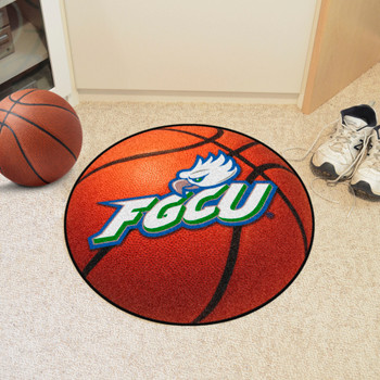 27" Florida Gulf Coast University Basketball Style Round Mat