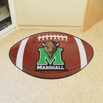 20.5" x 32.5" Marshall University Football Shape Mat