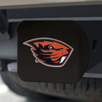 Oregon State University Hitch Cover - Color on Black