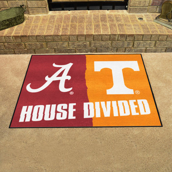 33.75" x 42.5" Alabama / Tennessee House Divided Rectangle Mat