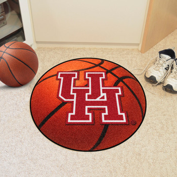 27" University of Houston Basketball Style Round Mat