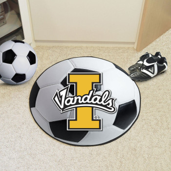 27" University of Idaho Soccer Ball Round Mat