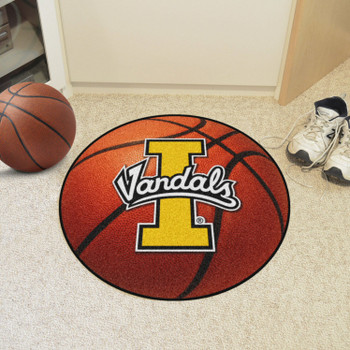 27" University of Idaho Basketball Style Round Mat