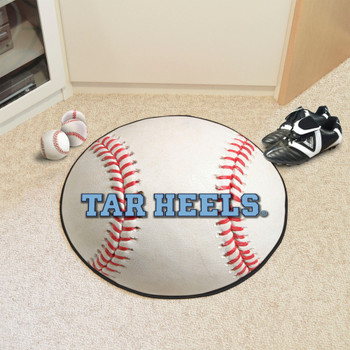 27" University of North Carolina Tar Heels Baseball Style Round Mat