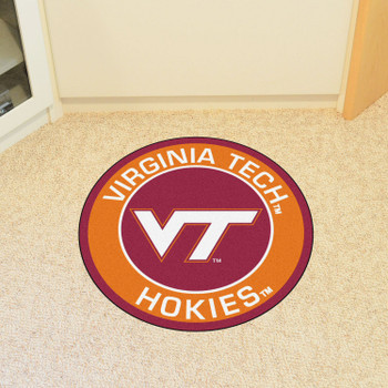27" Virginia Tech Roundel Round Mat