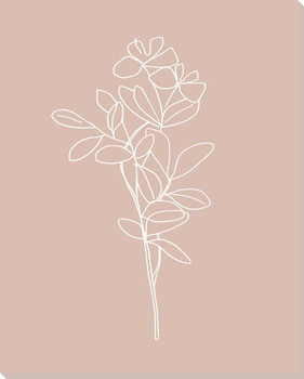 Blush Botanicals 1 Wrapped Canvas Giclee Art Print Wall Art