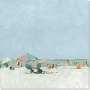 Summer Palette I Wrapped Canvas Giclee Art Print Wall Art