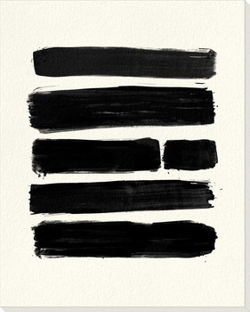 Bold Strokes 2 Wrapped Canvas Giclee Art Print Wall Art