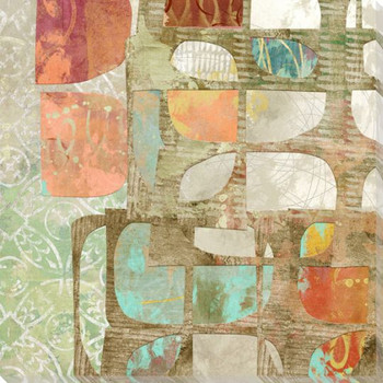 Moving Pieces 1 Wrapped Canvas Giclee Art Print Wall Art