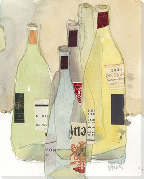 Wines & Spirits I Wrapped Canvas Giclee Art Print Wall Art