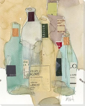 Wines & Spirits II Wrapped Canvas Giclee Art Print Wall Art