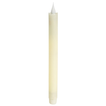 10" LED Cream Taper Candles, Set of 4