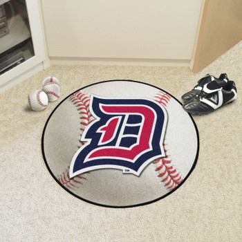 27" Duquesne University Baseball Style Round Mat