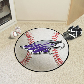 27" University of Wisconsin-Whitewater Baseball Style Round Mat