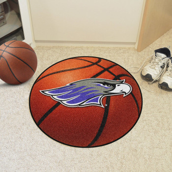 27" University of Wisconsin-Whitewater Basketball Style Round Mat