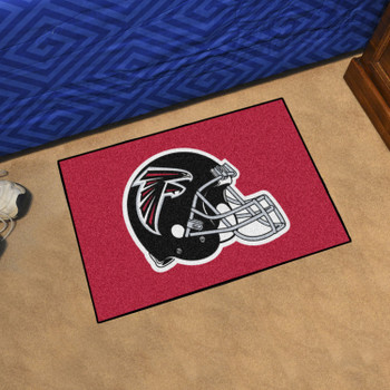 19" x 30" Atlanta Falcons Helmet Rectangle Starter Mat