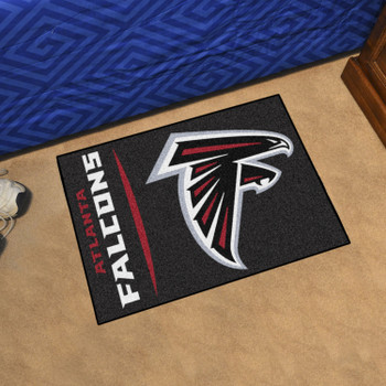 19" x 30" Atlanta Falcons Uniform Red Rectangle Starter Mat