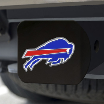 Buffalo Bills Hitch Cover - Blue on Black