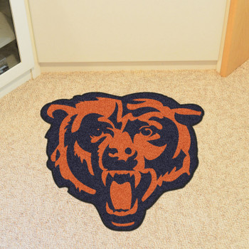 Chicago Bears Navy Mascot Mat