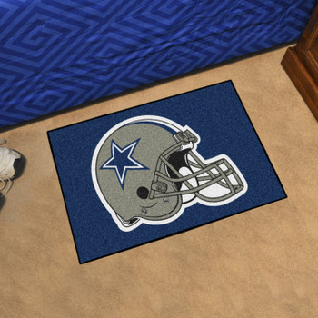 19" x 30" Dallas Cowboys Navy Rectangle Starter Mat