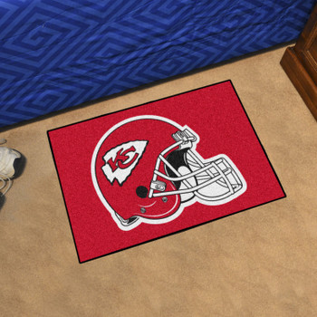 19" x 30" Kansas City Chiefs Red Rectangle Starter Mat