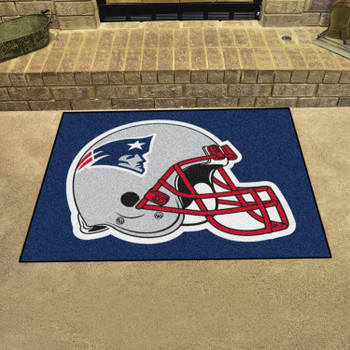33.75" x 42.5" New England Patriots All Star Navy Rectangle Rug