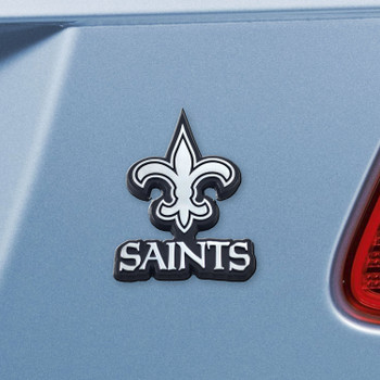 New Orleans Saints Chrome Emblem, Set of 2