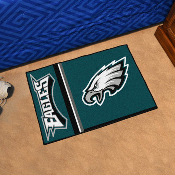 19" x 30" Philadelphia Eagles Uniform Green Rectangle Starter Mat