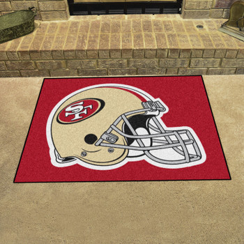 33.75" x 42.5" San Francisco 49ers All Star Gold Rectangle Rug