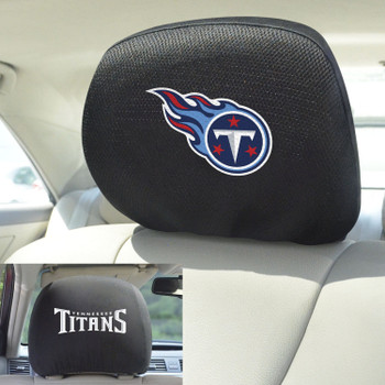 Tennessee Titans Car Headrest Cover, Set of 2