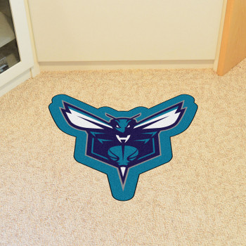 Charlotte Hornets Black Vinyl Car Mat, Set of 2 - Auto Accessories