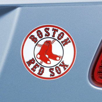 Boston Red Sox Red Emblem, Set of 2