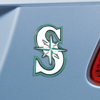 Seattle Mariners Gray Emblem, Set of 2