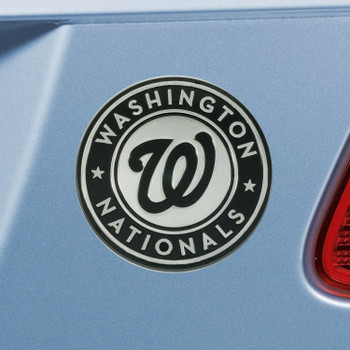 Washington Nationals Chrome Emblem, Set of 2