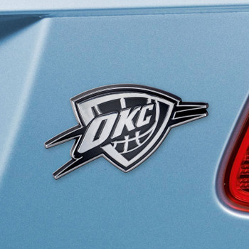 Oklahoma City Thunder Chrome Emblem, Set of 2