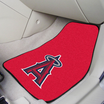 Los Angeles Angels Red Carpet Car Mat, Set of 2