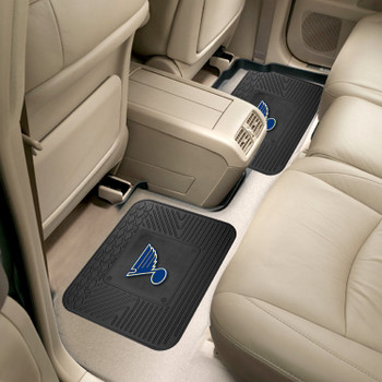 14" x 17" St. Louis Blues Vinyl Car Utility Mat, Set of 2