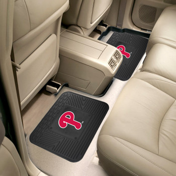 14" x 17" Philadelphia Phillies Vinyl Car Utility Mat, Set of 2