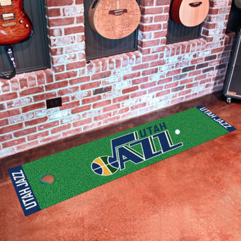 18" x 72" Utah Jazz Putting Green Runner Mat