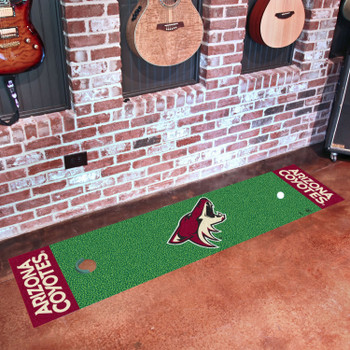 18" x 72" Arizona Coyotes Putting Green Runner Mat