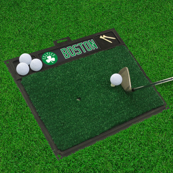 20" x 17" Boston Celtics Green Golf Hitting Mat