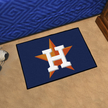 19" x 30" Houston Astros Navy Rectangle Starter Mat