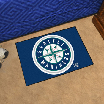 FanMats® 29191 - Atlanta Braves 19 x 30 Nylon Face Starter Mat with  Tomahawk Logo 