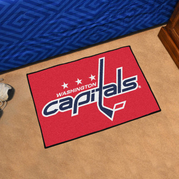 19" x 30" Washington Capitals Red Rectangle Starter Mat
