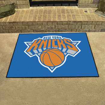 33.75" x 42.5" New York Knicks All Star Blue Rectangle Rug