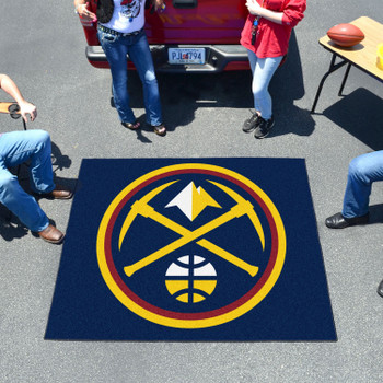 59.5" x 71" Denver Nuggets Navy Tailgater Mat