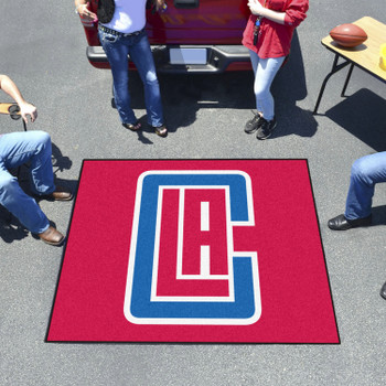59.5" x 71" Los Angeles Clippers Red Tailgater Mat