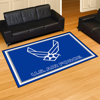 59.5" x 88" U.S. Air Force Blue Rectangle Rug