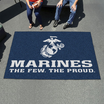 59.5" x 94.5" U.S. Marines Red Rectangle Ulti Mat