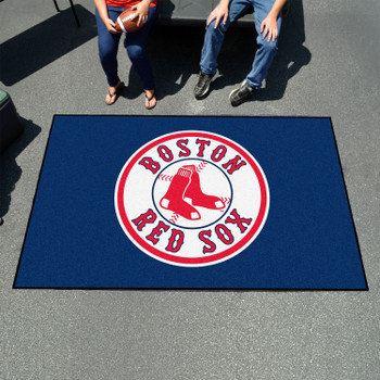59.5" x 94.5" Boston Red Sox Navy Rectangle Ulti Mat